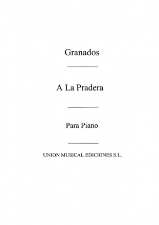 A La Pradera Klavier Buch