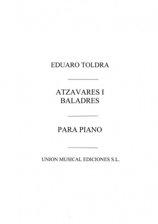 As Frolinas Dos Toxos Cancion Gallega Vocal and Piano Buch