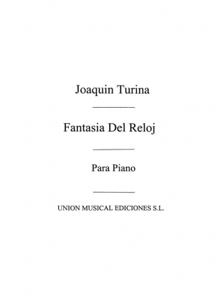 Fantasia Del Reloj  para piano