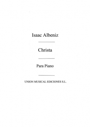 Isaac Albniz, Christa No 5 From Mazurkas De Salon Op.66 Klavier Buch