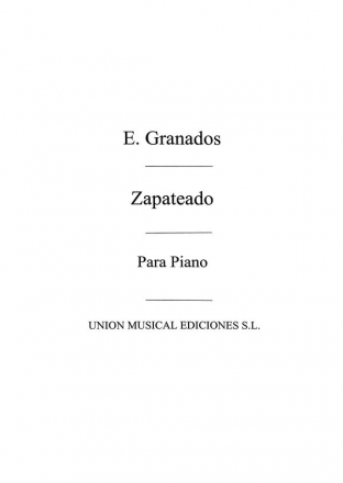 Zapateado No.6 Klavier Buch