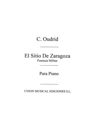 El Sitio De Zaragoza Klavier Buch