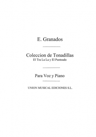 El Tra-La-La Y El Punteado Clccn De Tndlls Vocal and Piano Buch