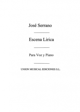 Que Te Importa de Los Claveles Opera, Voice and Piano Buch