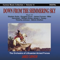 Down From the Shimmering Sky for concert band/harmonie CD