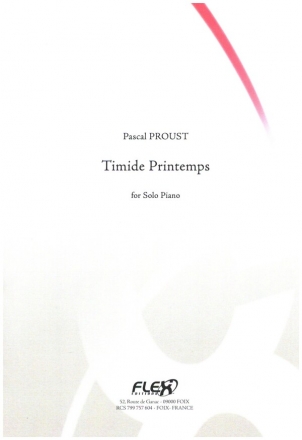 Timide Printemps for solo piano