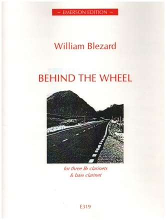 Behind the Wheel for 3 clarinets and bass clarinet score and parts