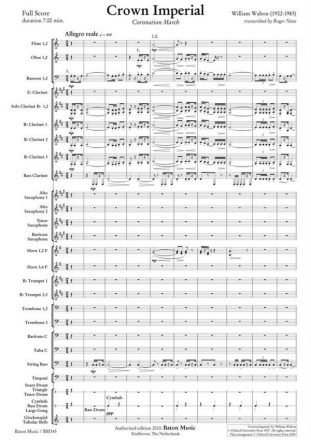 Victor Herbert, Hero and Leander Concert Band/Harmonie Partitur + Stimmen