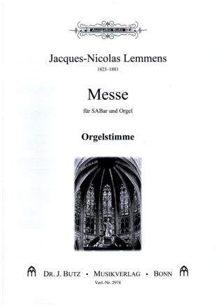 Messe fr gem Chor (SAB) und Orgel Orgel