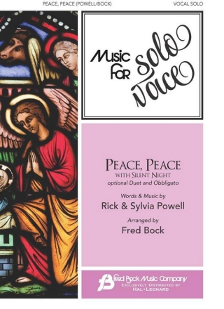 Rick Powell, Peace, Peace with Silent Night Vocal and Piano Book