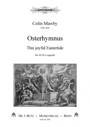 Mawby, Colin, Osterhymnus - This joyful Eastertide SATB a cappella