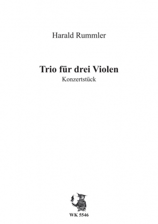 Harald Rummler, Trio fr drei Violen