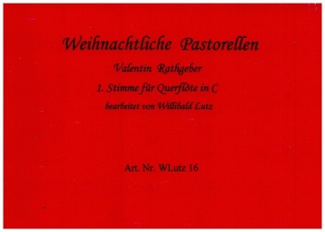 Weihnachtliche Pastorellen fr Posaunenchor 1. Stimme in C - Querflte