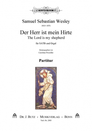 Wesley, S. Sebastian, Der Herr ist mein Hirte - The Lord is my shepher SATB und Orgel