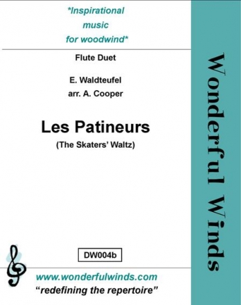 Waldteufel, E., Les Patineurs (The Skaters' Waltz) 2 Flutes