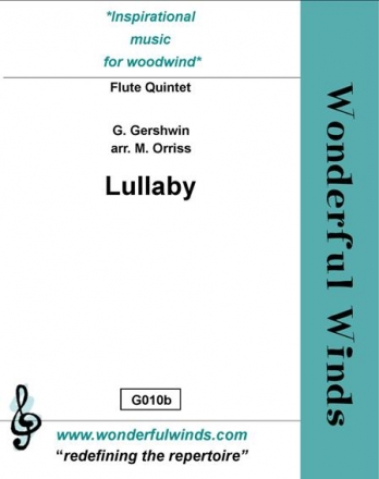 Gershwin, G., Lullaby 3 Flutes, A, B,