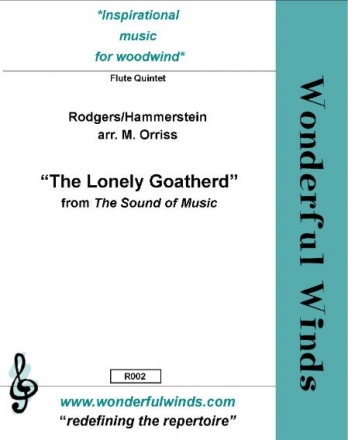 Rodgers, R., The Lonely Goatherd (Sound of Music) Pc/Fl 1, Fl 2, Fl 3, A, B