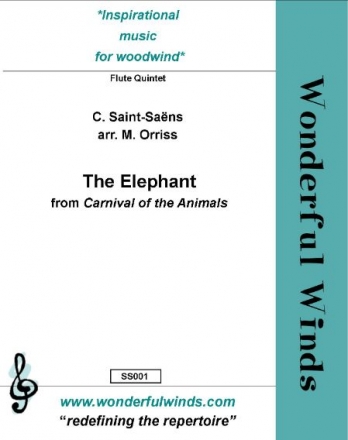 Saint-Sans, C., The Elephant 3 Flutes, A, B