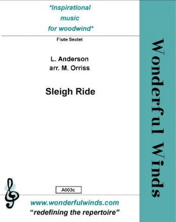 Anderson, L., Sleigh Ride 4 Flutes, A, B, #