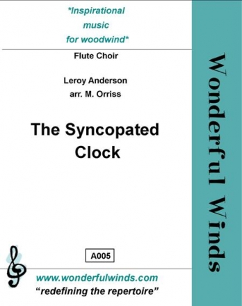 Anderson, L., The Syncopated Clock 5 Flutes, A, B, #