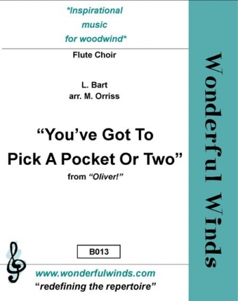 Bart, L., You've Got To Pick A Pocket Or Two Pc, 4 Flutes, A, B