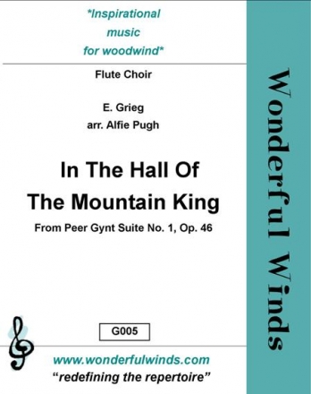 Grieg, E., In The Hall Of The Mountain King Pc, 3 Flutes, A, B