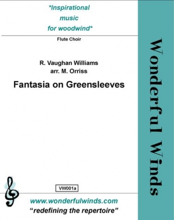 Vaughan Williams, R, Fantasia on Greensleeves 5 Flutes, A, B.