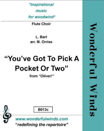 Bart, L., You've Got To Pick A Pocket Or Two Pc, 4 Flutes, A, B, Cbs, DCbs (opt.)