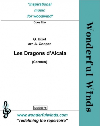 Bizet, G., Les Dragons d'Alcala (Carmen) 2 Oboes, CA