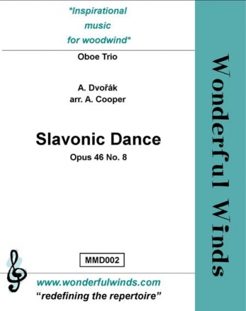 Dvo?k, A., Slavonic Dance Op. 46 No. 8 2 Oboes, CA