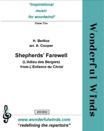 Berlioz, H., The Shepherds' Farewell 2 Oboes, CA