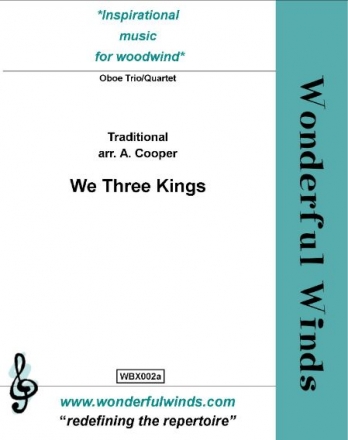 Traditional, We Three Kings 3 Oboes