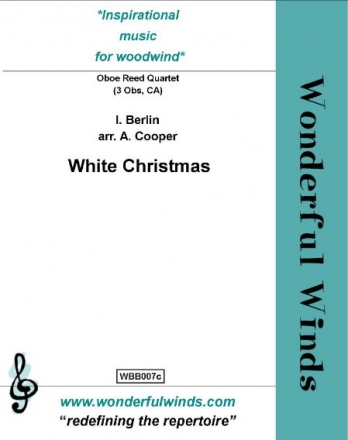 Berlin, I., White Christmas (with hidden Carols) 3 Oboes, 1 CA