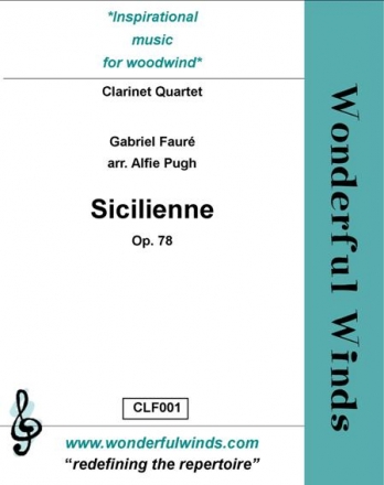 Faur, G., Sicilienne Op. 78 3 Bb Clarinets. B