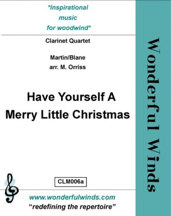 Martin, H., Merry Little Christmas 4 Bb Clarinets