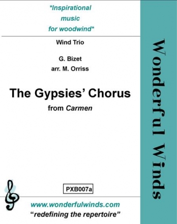 Bizet, G., Gypsies' Chorus Fl, Ob, Bassoon