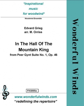 Grieg, E., In The Hall Of The Mountain King Picc, 2 Flutes, Fl 3 (opt) 2 Oboes, Ob 3 (opt) CA (opt) Eb Cl (opt) 2