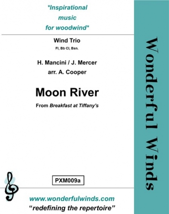 Mancini, H., Moon River Fl, Bb Cl, Bassoon