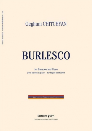 Geghuni Chitchyan, Burlesco Fagott und Klavier Buch