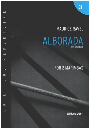 Alborada del Gracioso for 2 marimbas 2 scores