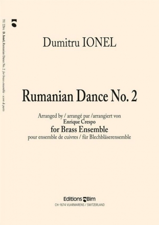 Dumitru Ionel, Rumanian Dance No. 2 Brass Tentet Stimmensatz