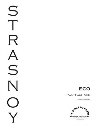 Oscar Strasnoy, Eco Gitarre Buch