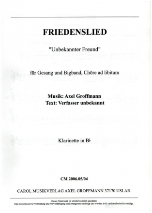 Friedenslied 