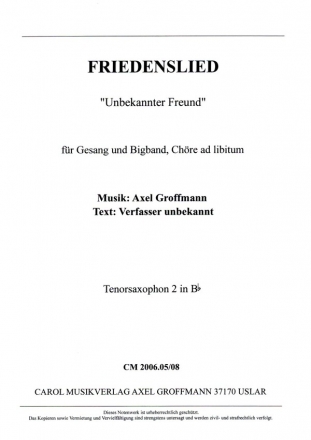 Friedenslied 