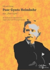 Grieg, Edvard, Peer Gynts Heimkehr Blasorchester Partitur, Stimmensatz