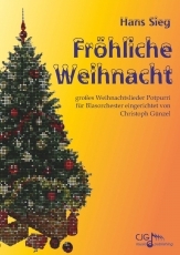 Frhliche Weihnacht Blasorchester Partitur, Stimmensatz