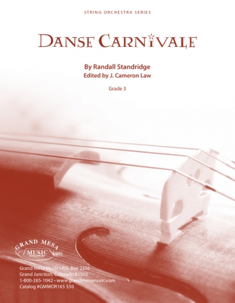 Standridge, Randall D., Danse Carnivale String Orchestra