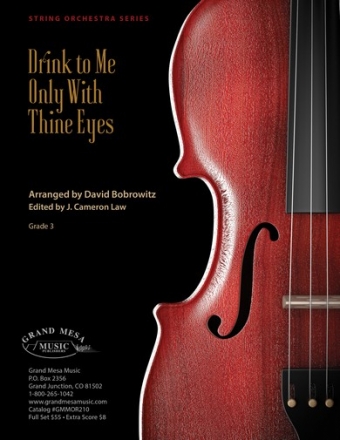 Traditional, Drink to Me Only with Thine Eyes String Orchestra