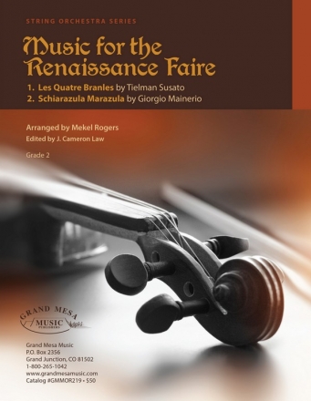 Susato, Tielman, Music for the Renaissance Faire String Orchestra