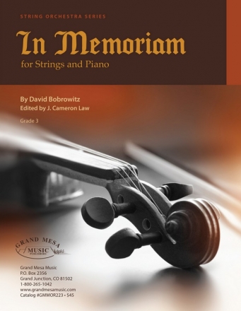 Bobrowitz, David, In Memoriam String Orchestra